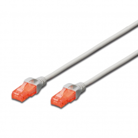 CABLE DE RED CAT 6 U/UTP DE 15 METROS EN COLOR GRIS