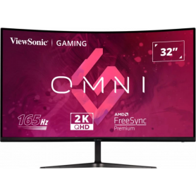 MONITOR VIEWSONIC 32" GAMING CURVO 32" 165HZ QHD MULTI DP 2XHDMI