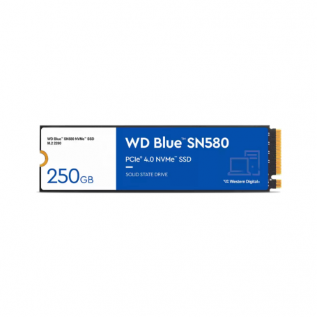 WD SSD SN580  WD BLUE PCIE GEN4 NVME  500GB  WDS500G3B0E