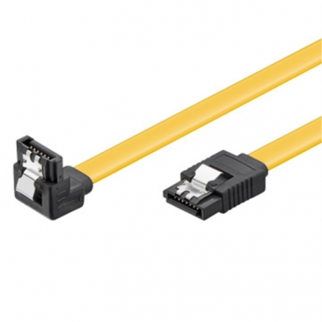 CABLE SATA EWENT PARA DISCO DURO DE 0,3 M CON CONECTOR EN ANGULO DE 90 GRADOS