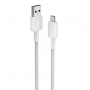 CABLE ANKER 322 USB-A A USB-C 0,9M BLANCO