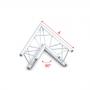 Milos Corner 60° Deco-22 Triangle truss - Imagen 1
