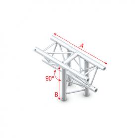 Milos T-Cross vertical 3-way, apex down Deco-22 Triangle truss - Imagen 1