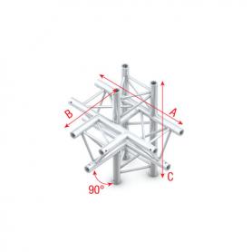 Milos T-Cross + up/down 5-way Deco-22 Triangle truss - Imagen 1