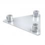 Milos Triangle base plate female Deco-22 Triangle truss - Imagen 1