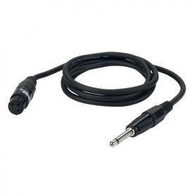 DAP FL02 - unbal. XLR/F 3 p. > Jack mono 6 m - Imagen 1