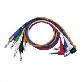 DAP FL14 - 6 coloured unbal. patch straight > 90° 30 cm - Imagen 1