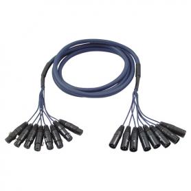 DAP FL60 - 8 XLR/M 3 p. > 8 XLR/F 3 p. 3 m - Imagen 1