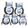 DAP FLX01- bal. XLR/M 3 p. > XLR/F 3 p. 3 m, tipo X - Imagen 3