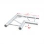 Milos Corner 90° horizontal Pro-30 Step F Truss - Imagen 1