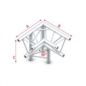 Milos Corner 90° down left, apex down Pro-30 Triangle F Truss - Imagen 1