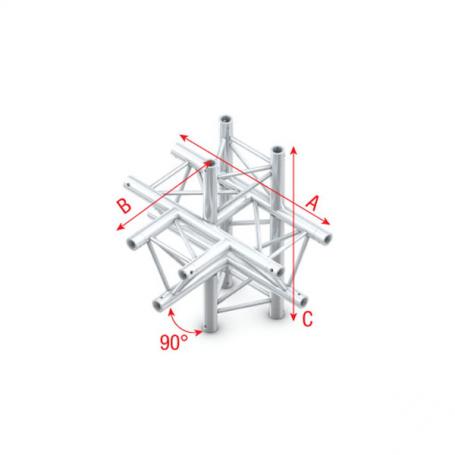 Milos T-Cross + up/down 5-way Pro-30 Triangle F Truss - Imagen 1