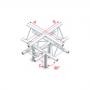 Milos Cross + down 5-way, apex up Pro-30 Triangle F Truss - Imagen 1