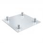 Milos Square base plate male Pro-30 Square G Truss - Imagen 1