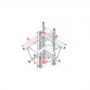 Milos Corner 90° up/down, left Pro-30 Triangle P Truss - Imagen 1
