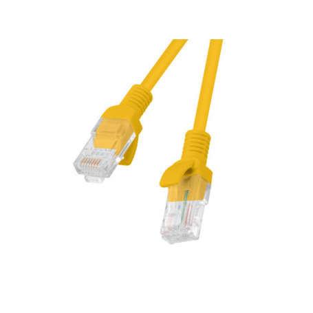 CABLE RED LANBERG LATIGUILLO CAT.6 UTP 3M NARANJA FLUKE PASSED