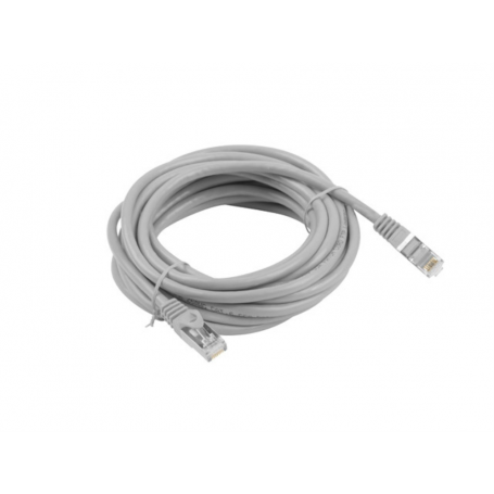 CABLE RED LANBERG LATIGUILLO CAT.6 FTP 5M GRIS FLUKE PASSED