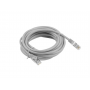 CABLE RED LANBERG LATIGUILLO CAT.6 FTP 5M GRIS FLUKE PASSED
