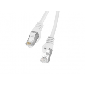 CABLE RED LANBERG LATIGUILLO CAT.6 FTP 0.5M BLANCO FLUKE PASSED