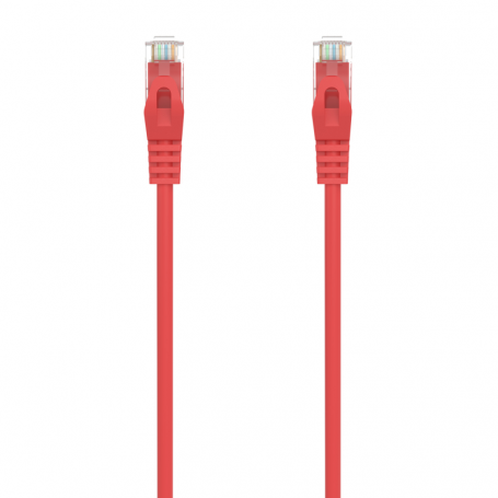 CABLE RED AISENS LATIGUILLO RJ45 LSZH CAT.6A UTP AWG24 2.0M ROJO