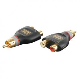 DAP XGA38 - 2 x RCA/F > RCA/M Incl. 2 resistencias de 10 kiloohmios - Imagen 1