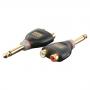 DAP XGA41 - Jack/M mono > 2 x RCA/F Incl. 2 resistencias de 10 kiloohmios - Imagen 1