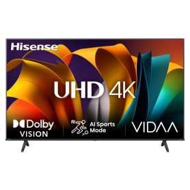 TV HISENSE 55A6N 55" UHD 4K VIDAA SMART TV MODO JUEGO PLUS CONTROL VOZ