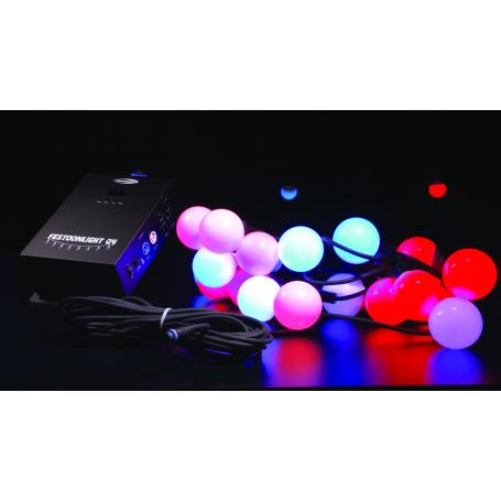 SHOWTEC Festoon Q4 String IP65 20 Pixels, 15 m 20 píxeles, 15 m