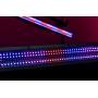SHOWTEC Spectra Strobe Barra de 360 LED blancos de 1 W y 384 LED RGB de 0,5 W - IP65