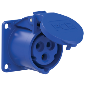 PCE CEE 16 A/240 V - 3P Socket female Blue Azul