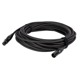 DAP FLN01 - Mic/Line Cable XLR M/F 3P Neutrik NC3-BAG Series 15 m 15 m - Chapado en plata