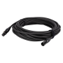 DAP FLN01 - Mic/Line Cable XLR M/F 3P Neutrik NC3-BAG Series 15 m 15 m - Chapado en plata