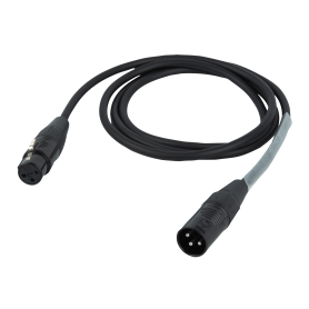 DAP FLR01 XLR M/F Mic/Line Cable Rean RC3 series 0.75 m - Silver plated 0,75 m - Plateado