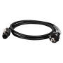 DAP Power Cable - Schuko to REAN PowerX - 3x 1.5 mm² 1.5 m 1,5 m