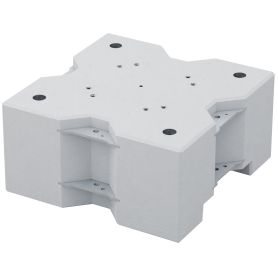 MILOS Concrete Ballast Base 500 kg 500 kg