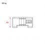 MILOS Concrete Ballast Base 500 kg 500 kg