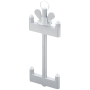 MILOS Horizontal Connector for MCBB Set of 4 Juego de cuatro unidades