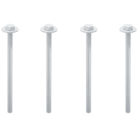 MILOS Vertical Connector for MCBB Set of 4 Juego de cuatro unidades