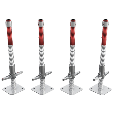 MILOS Adjustable Screw Jacks Set of 4 Juego de cuatro unidades