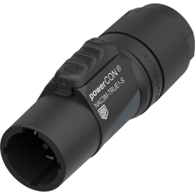 NEUTRIK PowerCON TRUE1 Power Out - S Locking male connector - small-diameter cables Conector macho de bloqueo - Cables de pequeñ