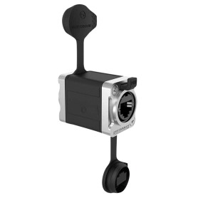 SEETRONIC RJ45 Feed-Through Connector CAT6a - POE++ CAT6a - POE++