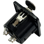 DAP XLR 3P Chassis - female Black housing Carcasa negra