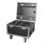 Showtec EventSpot 1600 Q4 Set Maletín cargador con 6 unidades, negro - Imagen 4