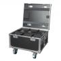 Showtec EventSpot 1600 Q4 Set Maletín cargador con 6 unidades, aluminio pulido - Imagen 4