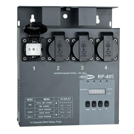 Showtec RP-405 MKII Relay Pack - Imagen 1