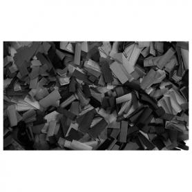 Showtec Show Confetti Rectangle 55 x 17mm Negro, 1 kg, ignífugo - Imagen 1