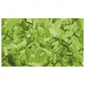 Showtec Show Confetti Rectangle 55 x 17mm Verde claro, 1 kg, ignífugo - Imagen 1