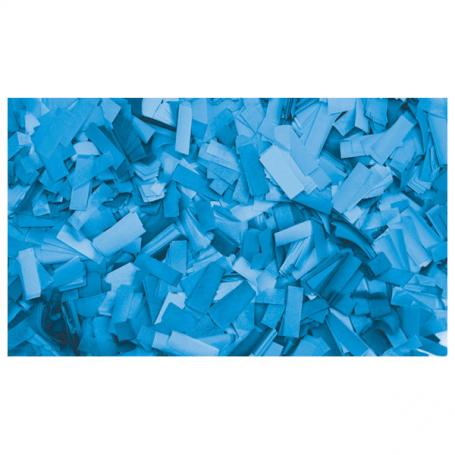 Showtec Show Confetti Rectangle 55 x 17mm Azul claro, 1 kg, ignífugo - Imagen 1