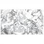 Showtec Show Confetti Rectangle 55 x 17mm Blanco, 1 kg, ignífugo - Imagen 1
