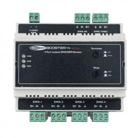 Showtec Booster-4 Install Rail Din - Imagen 1